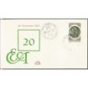 Luksemburg 1972, EWG, Unia Europejska, R. Schuman. FDC