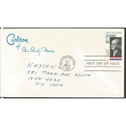 USA 1965, A. E. Stevenson, ONZ, polityka. FDC