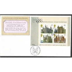 Wielka Brytania 1978, Zamki. FDC