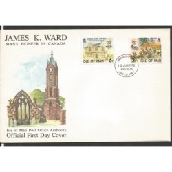 Wyspa Man 1978, Migracja do Kanady. FDC