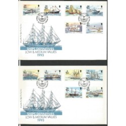 Wyspa Man 1993, Statki. 2 FDC