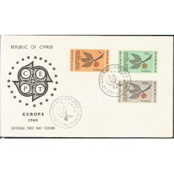 Cypr 1965, EUROPA CEPT. FDC