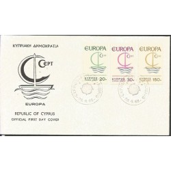Cypr 1966, EUROPA CEPT. FDC