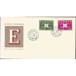 Grecja 1963, EUROPA CEPT. FDC