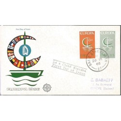 Irlandia 1966, EUROPA CEPT. FDC