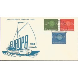 Niemcy 1960, EUROPA CEPT. FDC
