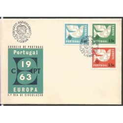 Portugalia 1963, EUROPA CEPT. FDC