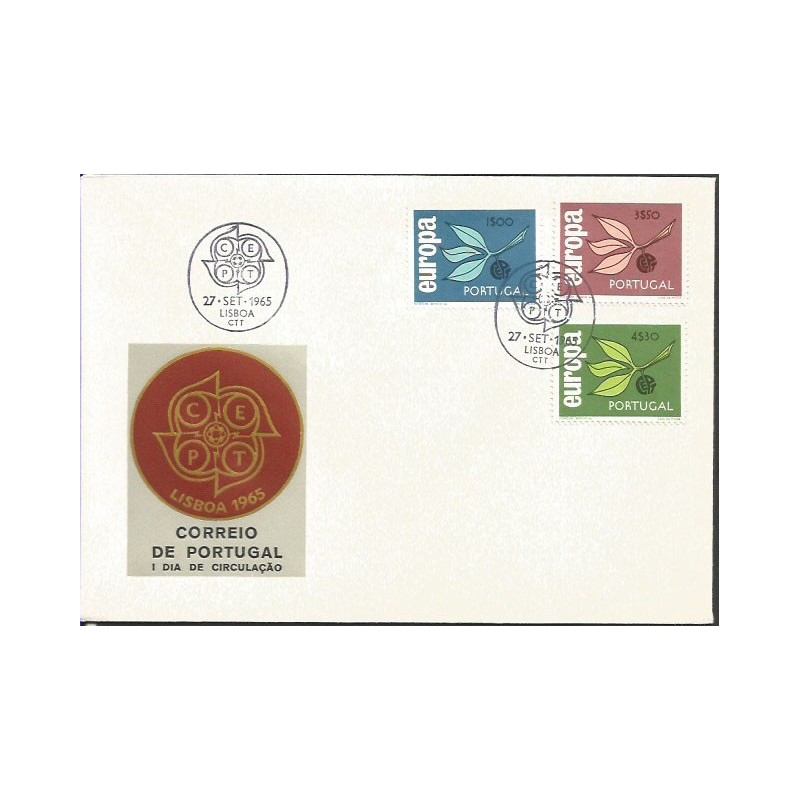 Portugalia 1965, EUROPA CEPT. FDC