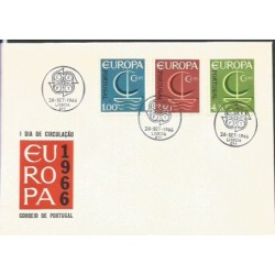 Portugalia 1966, EUROPA CEPT. FDC
