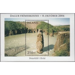Islandia 2004, Dzień znaczka. Archeologia, geologia **