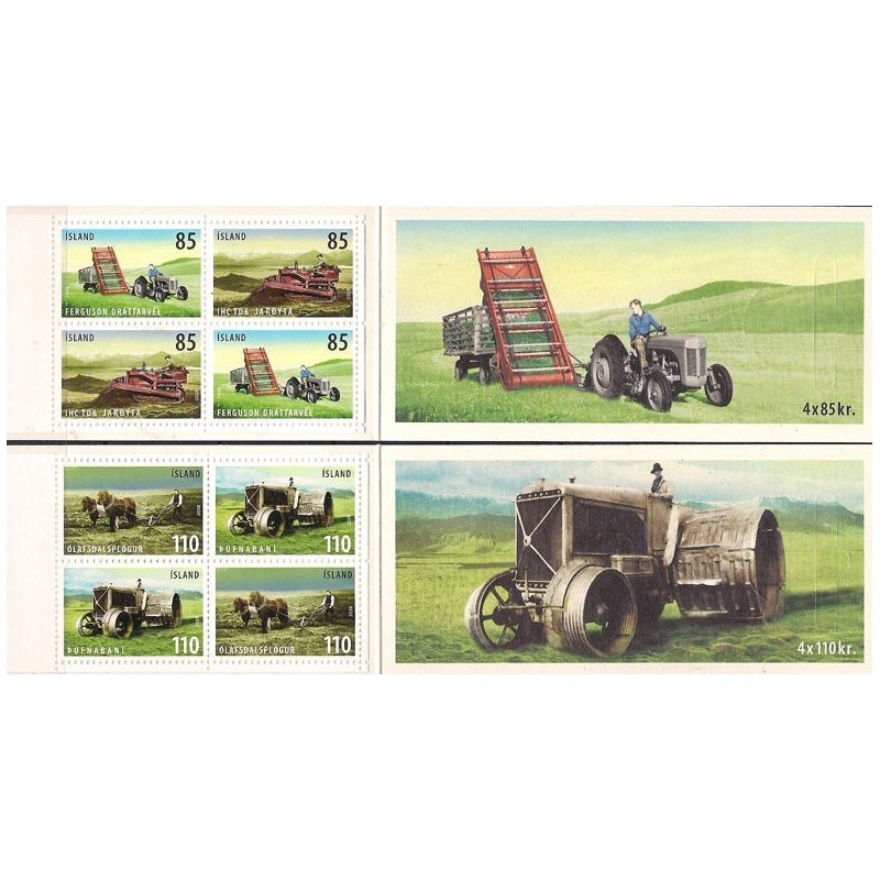 Islandia 2008, Traktory, rolnictwo. 2 zeszyciki **