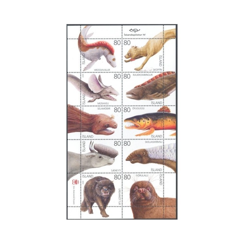 Islandia 2009, Dinozaury **