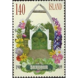 Islandia 2009, Ogród botaniczny, kwiaty **