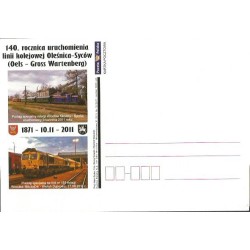 Kartka Wrocław 2011, Kolej, Oleśnica Syców, Wrocław Mikołajów Wieluń Dąbrowa