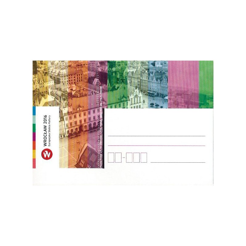 Kartka Wrocław 2016, Europejska Stolica Kultury. Dodruk