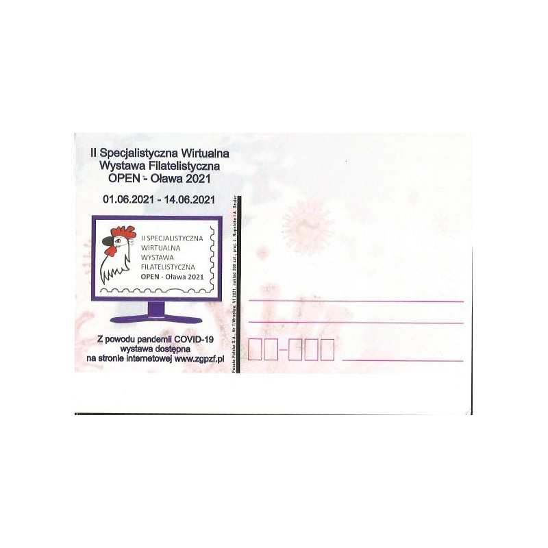 Kartka Wrocław 2021, Covid, pandemia, Oława