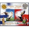 Urugwaj 2020, Polska, niepodległość, ptak bocian **