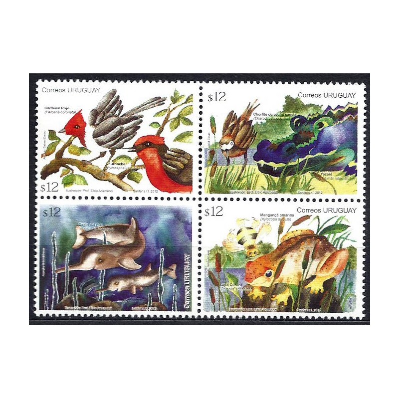 Urugwaj 2012, Ptaki, ryby, gady i płazy, pszczoła **