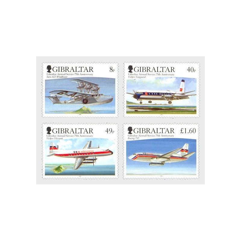 Gibraltar 2006, Samoloty, lotnictwo **