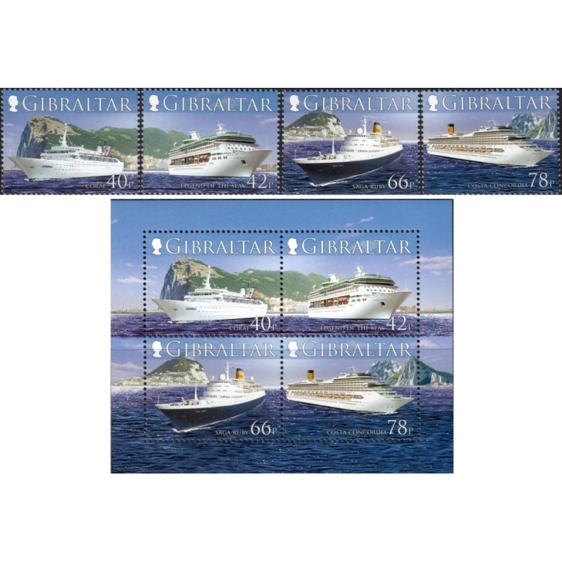 Gibraltar 2006, Statki wycieczkowe **