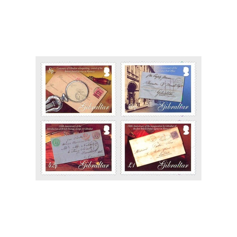 Gibraltar 2007, Poczta, filatelistyka, listy **