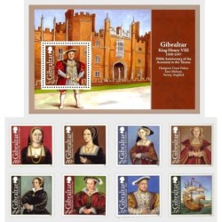 Gibraltar 2009, Król Henryk VIII, reformacja, żony **