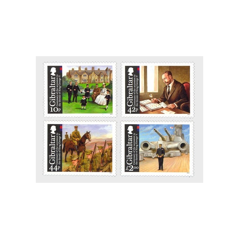 Gibraltar 2010, Król Jerzy V, wojsko **