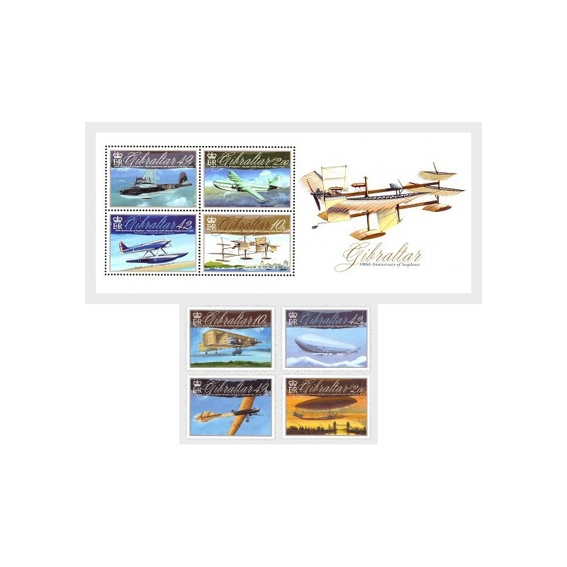 Gibraltar 2010, Samoloty, lotnictwo, 100 lat**