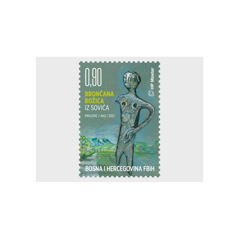 Bośnia 2021, Archeologia: bożek **