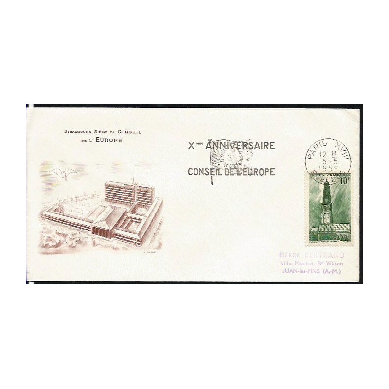 Francja 1959, Rada Europy. Paryż