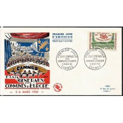 Francja 1960, Polityka. FDC