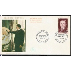 Francja 1964, Georges Mandel, polityka, II wojna. FDC