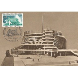Francja 1967, EXPO Montreal. Karta maksimum