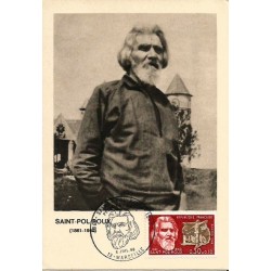 Francja 1968, Literatura, opera, Saint-Pol-Roux. Karta maksimum