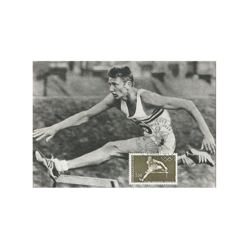 Francja 1972, Olimpiada letnia, igrzyska, Monachium. Karta maksimum