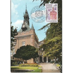 Francja 1973, Filatelistyka, Tuluza. Karta maksimum