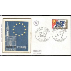 Francja 1976, Rada Europy. FDC