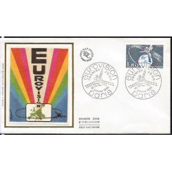 Francja 1980, Eurowizja, piosenka, muzyka. FDC