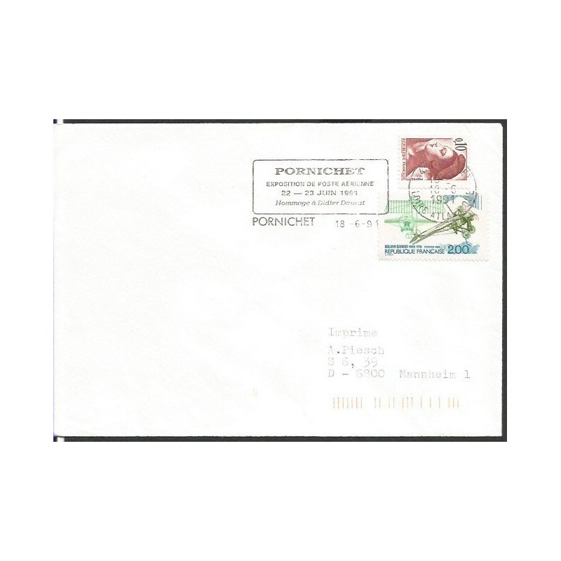 Francja 1991, Lotnictwo, D. Daurat, I wojna światowa. Pornichet.