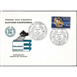 Francja 1984, Wybory do parlamentu, Unia Europejska. Strasburg