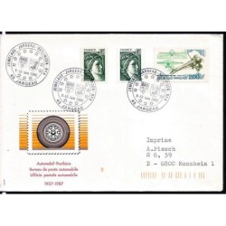 Francja 1990, Miasta partnerskie, herby. Jargeau