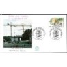 Francja 1991, Szkoła, budownictwo, przemysł. FDC