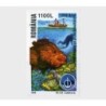 Rumunia 1998, Rok oceanów, ryby, statek, nurek **