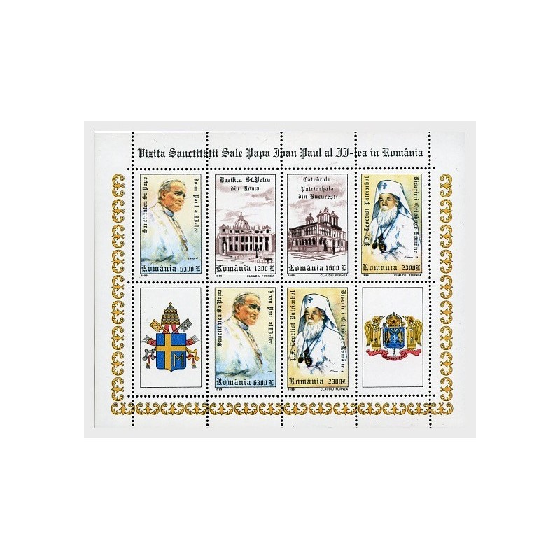 Rumunia 1999, Papież Jan Paweł II **