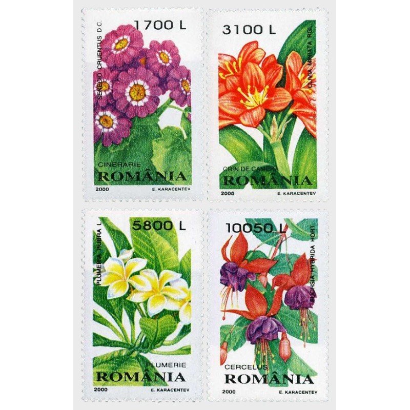 Rumunia 2000, Flora, kwiaty **