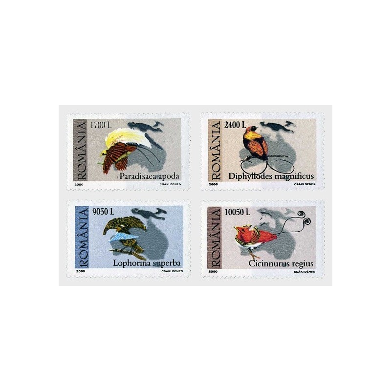 Rumunia 2000, Ptaki **