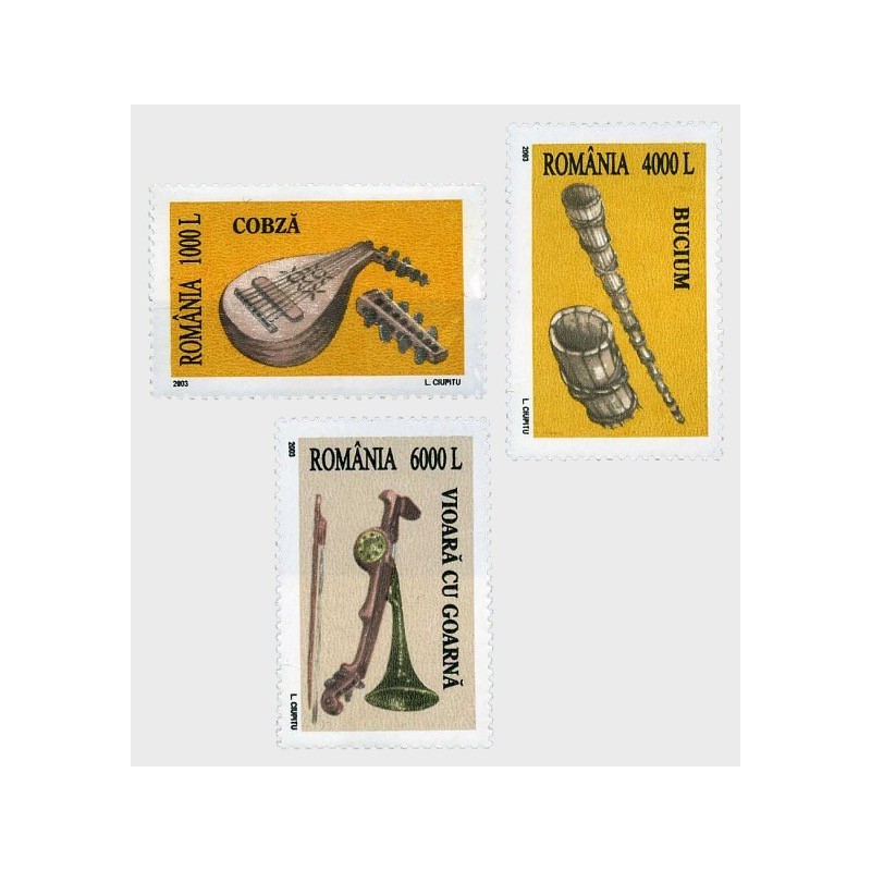 Rumunia 2003, Muzyka, instrumenty **