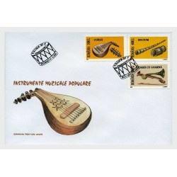 Rumunia 2003, Muzyka, instrumenty. FDC
