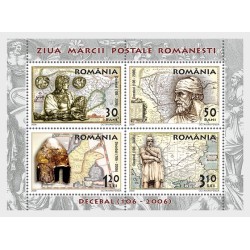 Rumunia 2006, Decebal, starożytny Rzym, mapy **