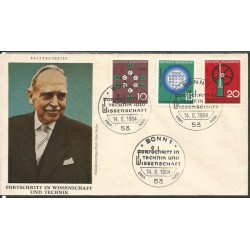Niemcy 1964, Nauka, przemysł. FDC